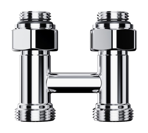 Узел нижнего подключения Royal Thermo Design прямой 1/2quot;х3/4quot;EK (хром) Узел нижнего подключения Royal Thermo Design прямой 1/2quot;х3/4quot;EK (хром)