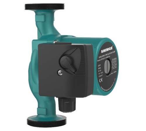 Насос циркуляционный SHIMGE XPS-B 25-6-130 (1х220В, 0,10кВт), с гайками, L130 Насос циркуляционный SHIMGE XPS-B 25-6-130 (1х220В, 0,10кВт), с гайками, L130