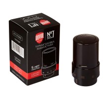 Термоголовка жидкостная ROYAL THERMO Design, Click (черный) Термоголовка жидкостная ROYAL THERMO Design, Click (черный)