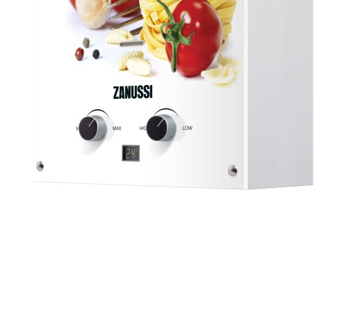 Колонка газовая Zanussi GWH 10 Fonte Glass La Spezia Колонка газовая Zanussi GWH 10 Fonte Glass La Spezia