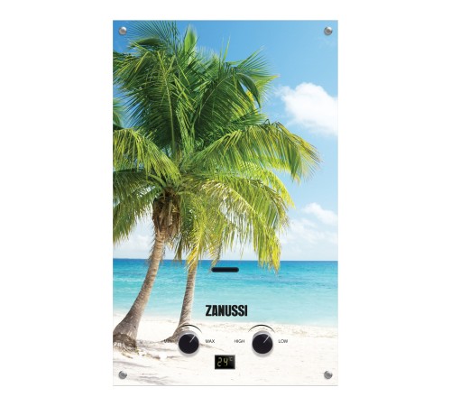 Колонка газовая Zanussi GWH 10 Fonte Glass Paradiso Колонка газовая Zanussi GWH 10 Fonte Glass Paradiso