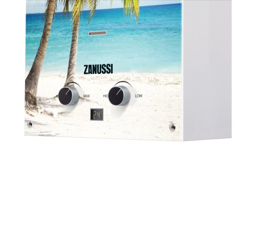 Колонка газовая Zanussi GWH 10 Fonte Glass Paradiso Колонка газовая Zanussi GWH 10 Fonte Glass Paradiso