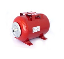 Бак расширительный BELAMOS (гидроаккумулятор) 24HW красный, горизонтальный