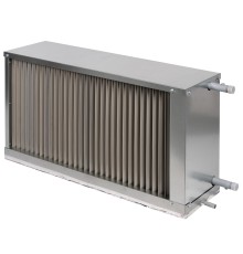 Охладитель водяной для прямоугольных каналов SHUFT WHR-W 600x350-4