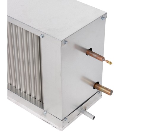 Охладитель фреоновый для прямоугольных каналов SHUFT WHR-R 800x500-4