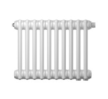 Радиатор труб. Zehnder Charleston 2050, 08 сек.1/2 ниж.подк. RAL9016 (кроншт.в компл)