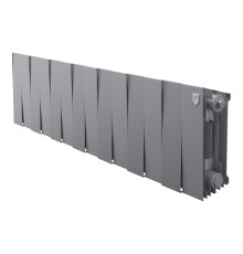 Радиатор биметаллический Royal Thermo PianoForte 200 Серебристый - 14 секц. Радиатор биметаллический Royal Thermo PianoForte 200 Серебристый - 14 секц.