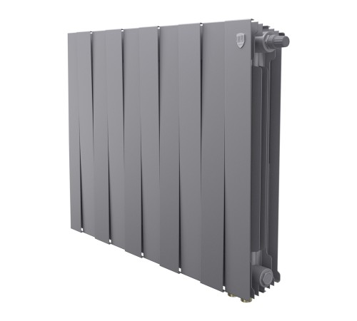 Радиатор биметаллический Royal Thermo PianoForte 500 Серебристый VR80 - 10 секц. Радиатор биметаллический Royal Thermo PianoForte 500 Серебристый VR80 - 10 секц.