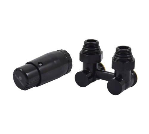 Комплект узла нижнего подкл SCHLOSSER угловой STANDARD 3/4quot; (Ral 9005) с термогол. М30х1,5, ниппеля 1/2quot;Х3/4quot; Комплект узла нижнего подкл SCHLOSSER угловой STANDARD 3/4quot; (Ral 9005) с термогол. М30х1,5, ниппеля 1/2quot;Х3/4quot;