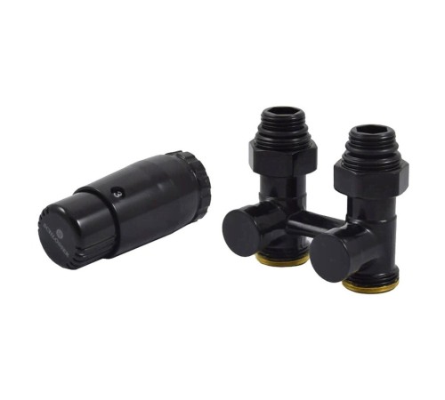 Комплект узла нижнего подкл SCHLOSSER прямой STANDARD 3/4quot; (Ral 9005) с термогол. М30х1,5, ниппеля 1/2quot;Х3/4quot; Комплект узла нижнего подкл SCHLOSSER прямой STANDARD 3/4quot; (Ral 9005) с термогол. М30х1,5, ниппеля 1/2quot;Х3/4quot;