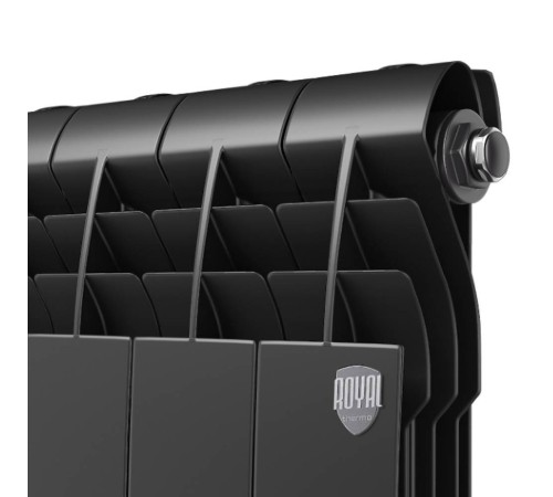 Радиатор алюминиевый Royal Thermo Biliner Alum 500 Noir Sable - 6 секц. Радиатор алюминиевый Royal Thermo Biliner Alum 500 Noir Sable - 6 секц.