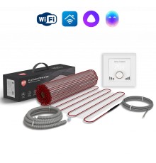 Мат нагревательный Royal Thermo Flat Mat RTFM 2-150-12 с терморегулятором RTI-16 Мат нагревательный Royal Thermo Flat Mat RTFM 2-150-12 с терморегулятором RTI-16