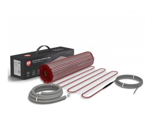 Мат нагревательный Royal Thermo Flat Mat RTFM 2-150-6 с терморегулятором RTO-16