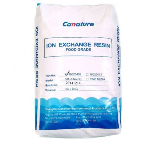 Смола ионообменная CANATURE Resin NaFG (25)