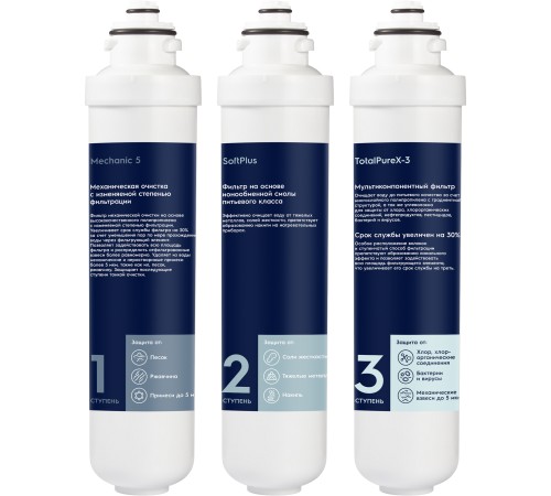 Комплект картриджей Electrolux iS TotalPureX-3 Softening Комплект картриджей Electrolux iS TotalPureX-3 Softening
