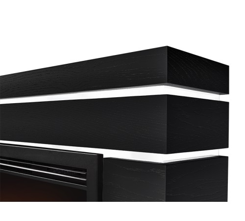 Портал Firelight Moderno 30 шпон чёрный дуб Портал Firelight Moderno 30 шпон чёрный дуб