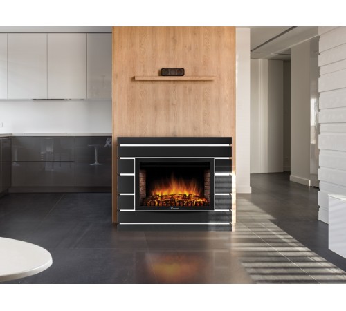 Портал Firelight Moderno 25 шпон чёрный дуб Портал Firelight Moderno 25 шпон чёрный дуб