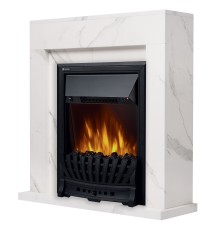 Портал Firelight Simple Classic белый мрамор