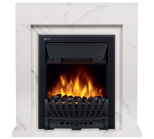 Портал Firelight Simple Classic белый мрамор