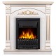 Портал Firelight Barocco Classic шпон белый дуб с золотой патиной