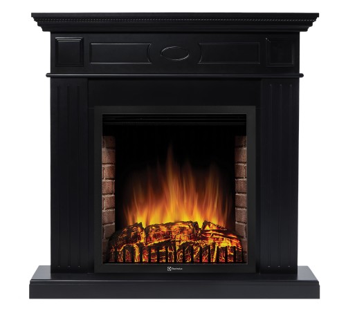 Портал Firelight Bianco 30 черная эмаль