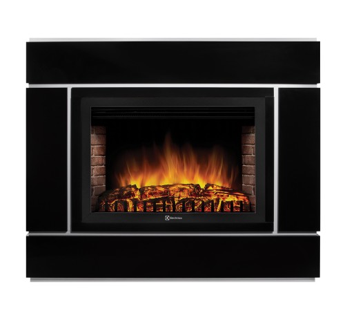 Портал Firelight Bricks Wood Classic камень темный, шпон венге Портал Firelight Bricks Wood Classic камень темный, шпон венге