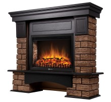 Портал Firelight Forte Wood 25 камень темный, шпон венге Портал Firelight Forte Wood 25 камень темный, шпон венге