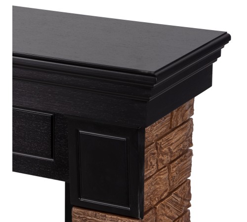 Портал Firelight Forte Wood 25 камень темный, шпон венге Портал Firelight Forte Wood 25 камень темный, шпон венге