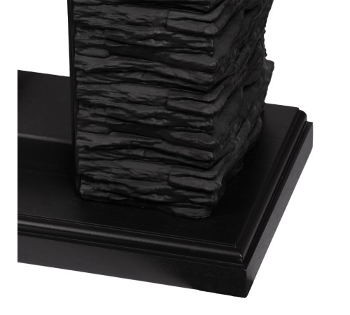 Портал Firelight Porto 42/40/36 камень черный шпон венге Портал Firelight Porto 42/40/36 камень черный шпон венге