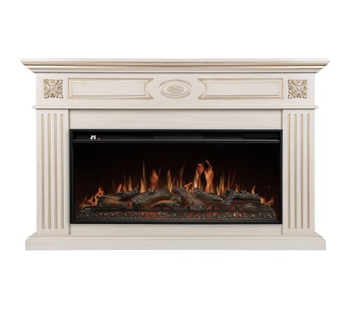 Портал Firelight Siena 42/40/36, слоновая кость с золотой патиной Портал Firelight Siena 42/40/36, слоновая кость с золотой патиной