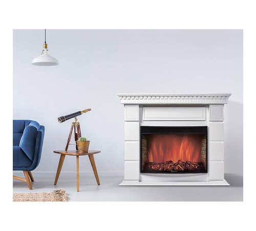 Портал Firelight Elegante 25 белый, р/в Портал Firelight Elegante 25 белый, р/в
