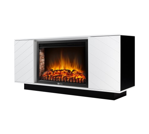 Портал Firelight Como 30 белый, черный, р/в