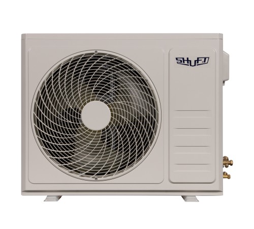 Комплект SHUFT SFLC_C-36HN1_V2_BL полупромышленной сплит-системы, кассетного типа (черная панель)