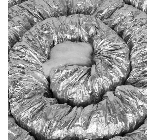 Воздуховод гибкий изолир. SHUFT ISOSFA d406ммх10м