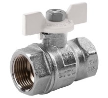 Кран шаровый Royal Thermo EXPERT TEFLON 3/4quot;, ВВ, бабочка Кран шаровый Royal Thermo EXPERT TEFLON 3/4quot;, ВВ, бабочка