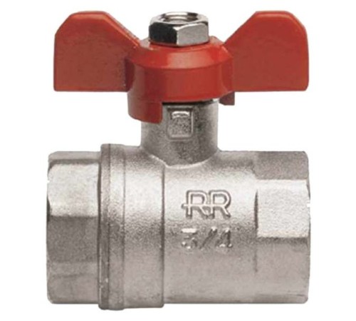 Кран шаровый Royal Thermo OPTIMAL 1/2quot; НВ, бабочка Кран шаровый Royal Thermo OPTIMAL 1/2quot; НВ, бабочка