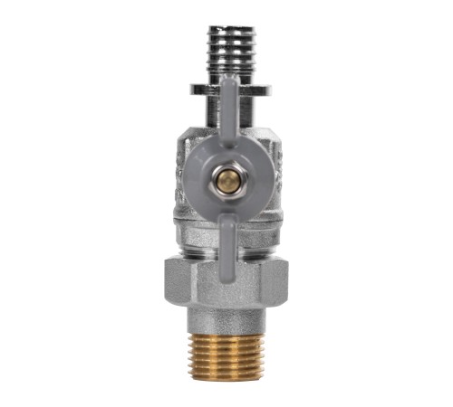 Кран шаровый с аксиальным соединением НГ 16×1/2quot; Кран шаровый с аксиальным соединением НГ 16×1/2quot;