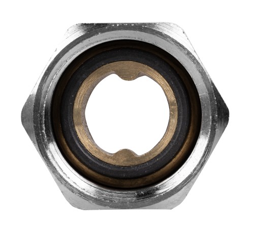 Кран шаровый с аксиальным соединением НГ 16×1/2quot; Кран шаровый с аксиальным соединением НГ 16×1/2quot;