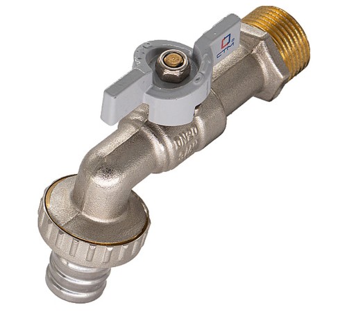 Кран шар. 1/2quot; водоразборный бабочка CTM СТАНДАРТ CWBB0012 Кран шар. 1/2quot; водоразборный бабочка CTM СТАНДАРТ CWBB0012