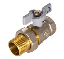 Кран шар. СТМ СТАНДАРТ 3/4quot; с накид.гайкой бабочка