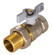 Кран CTM шар. 1quot; с накид. гайкой бабочка СТАНДАРТ CWAFM001 Кран CTM шар. 1quot; с накид. гайкой бабочка СТАНДАРТ CWAFM001