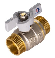 Кран шар. CTM для воды 1quot; ш/ш бабочка CNMMB001 Кран шар. CTM для воды 1quot; ш/ш бабочка CNMMB001