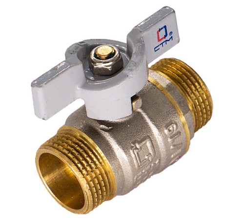 Кран шар. CTM для воды 1quot; ш/ш бабочка CNMMB001 Кран шар. CTM для воды 1quot; ш/ш бабочка CNMMB001