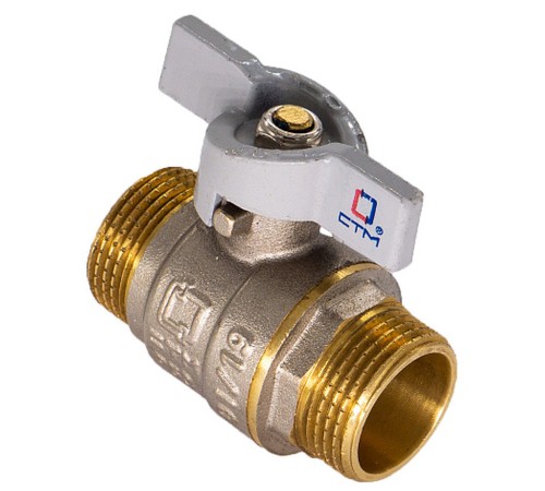 Кран шар. CTM для воды 1quot; ш/ш бабочка CNMMB001 Кран шар. CTM для воды 1quot; ш/ш бабочка CNMMB001