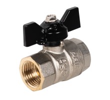 Кран шаровой латунный LD Pride 47.15.B-B.Б Ду 15 Ру 40 вн-вн, (бабочка)