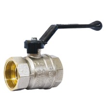 Кран шаровой латунный LD Pride 47.40.B-B.Р Ду 40 Ру 25 вн-вн, (рычаг)