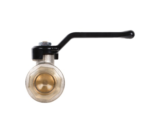 Кран шаровой латунный LD Pride 47.25.B-Н.Р Ду 25 Ру 40 вн-нр, (рычаг)