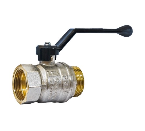 Кран шаровой латунный LD Pride 47.50.B-Н.Р Ду 50 Ру 25 вн-нр, (рычаг с биркой) Кран шаровой латунный LD Pride 47.50.B-Н.Р Ду 50 Ру 25 вн-нр, (рычаг с биркой)