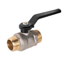 Кран шаровой латунный LD Pride 47.25.Н-Н.Р Ду 25 Ру 40 нр-нр, (рычаг)