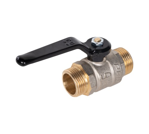 Кран шаровой латунный LD Pride 47.25.Н-Н.Р Ду 25 Ру 40 нр-нр, (рычаг)
